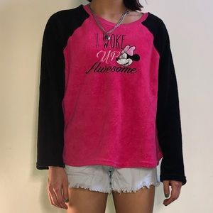 Minnie Mouse Fuzzy Sweater